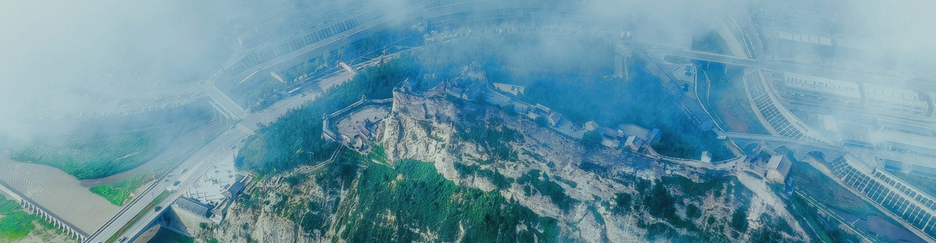 神木二郎山风景
