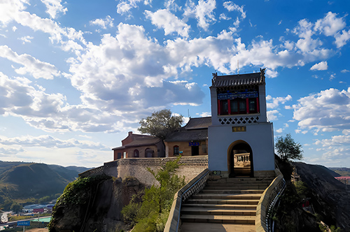 二郎山景区夏季美景