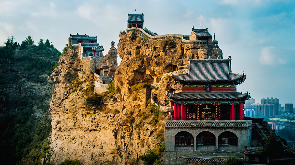 神木二郎山景区 神木二郎山景区