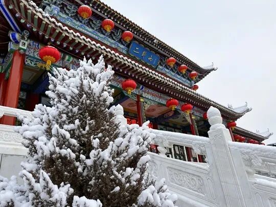 2025初雪至 | 神木二郎山，一场落雪让时光慢了下来